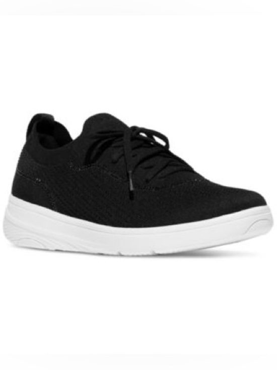 Fitflop Shoes - Fit Top 
Women's Super-Q Crystal-Trim Knit Laced Up Sneakers